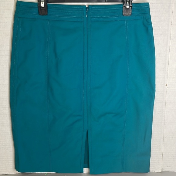 White House Black Market Pencil skirt, turquoise, size 10 - Picture 2 of 3